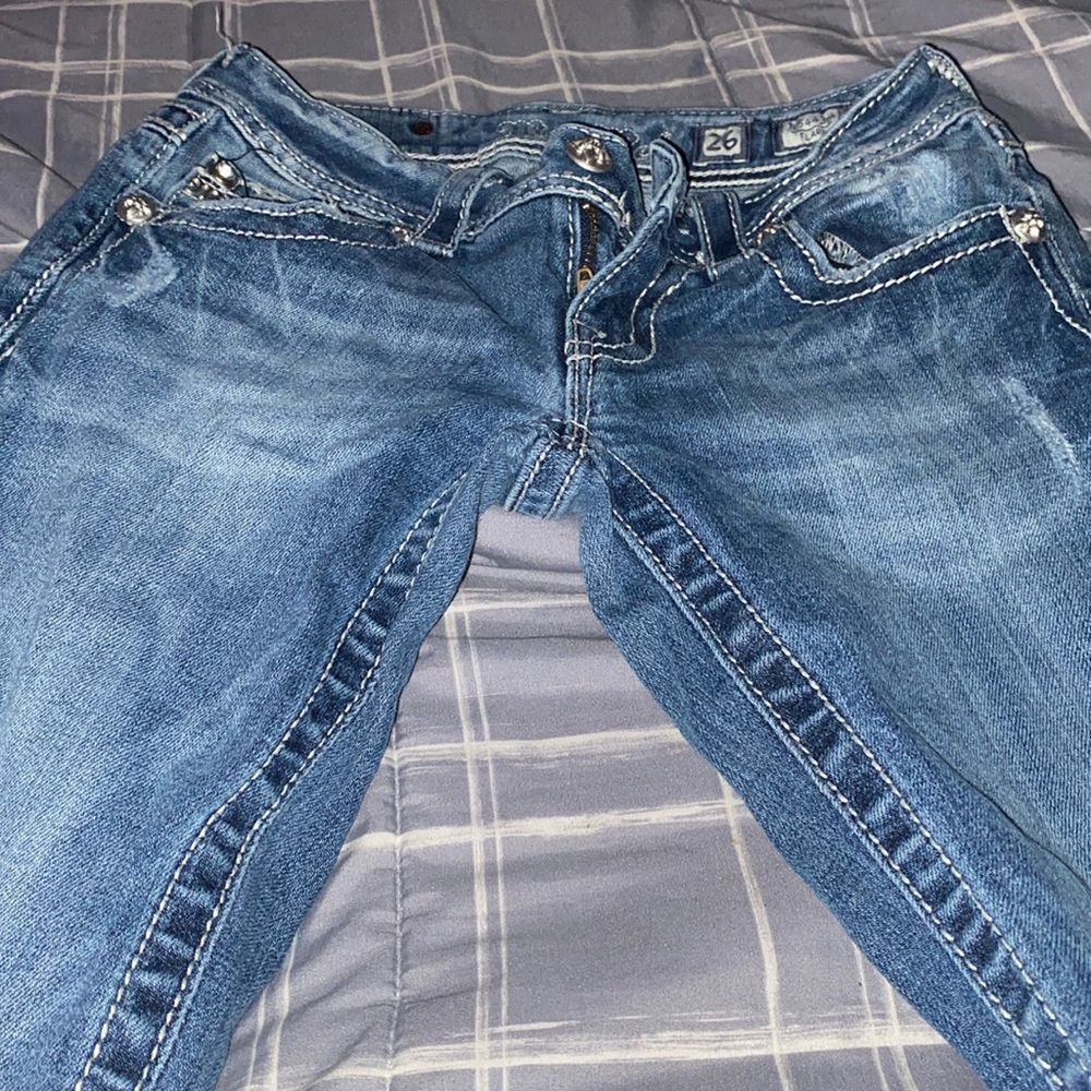 Miss me low rise jeans